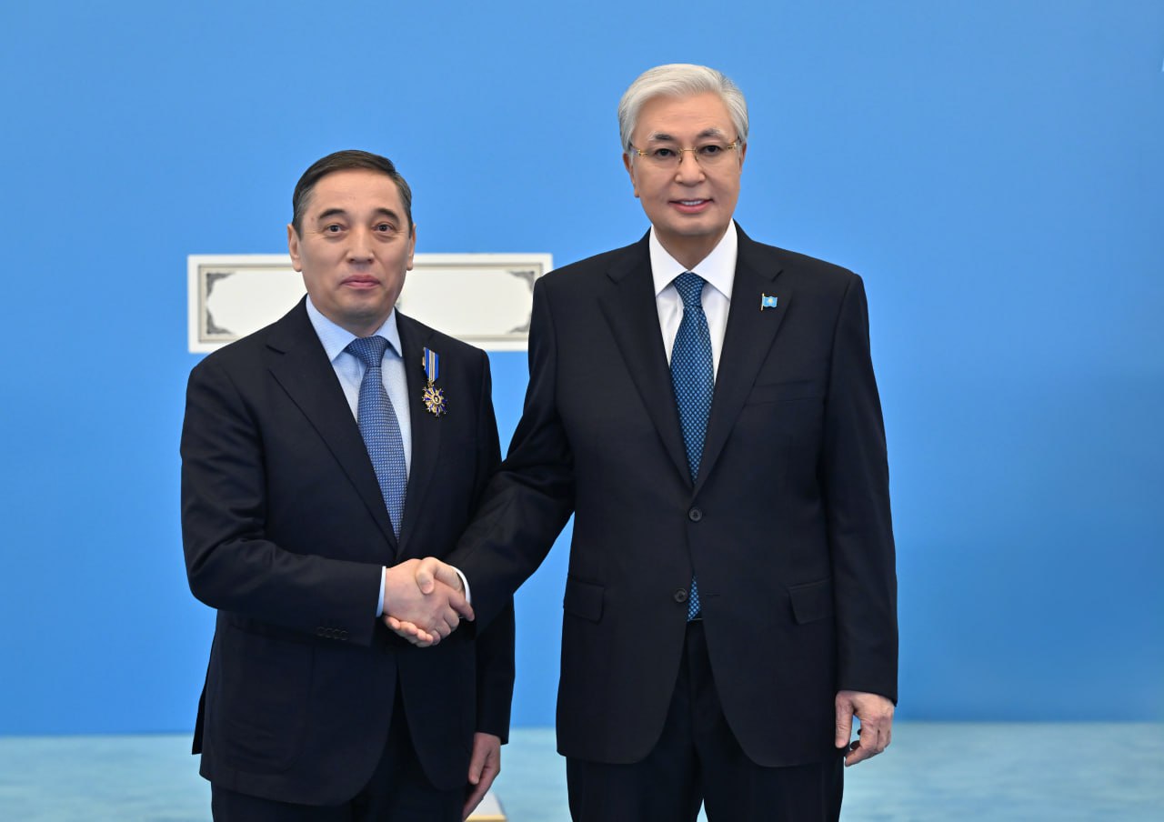 ديحان قامزابەك ۇلى ءىى دارەجەلى «بارىس» وردەنىمەن ماراپاتتالدى