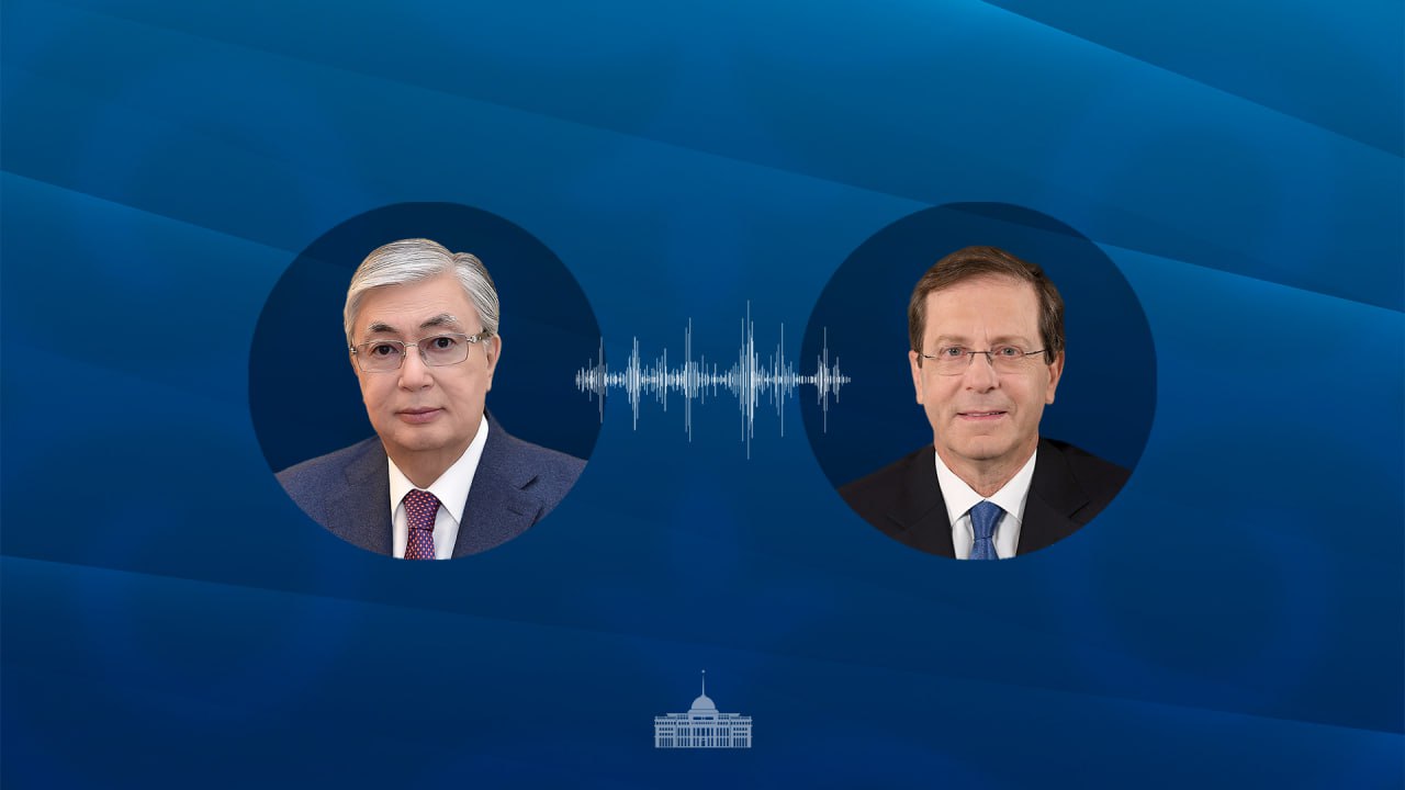 توقاەۆ يزرايل پرەزيدەنتى يتسحاك گەرتسوگپەن تەلەفون ارقىلى سويلەستى