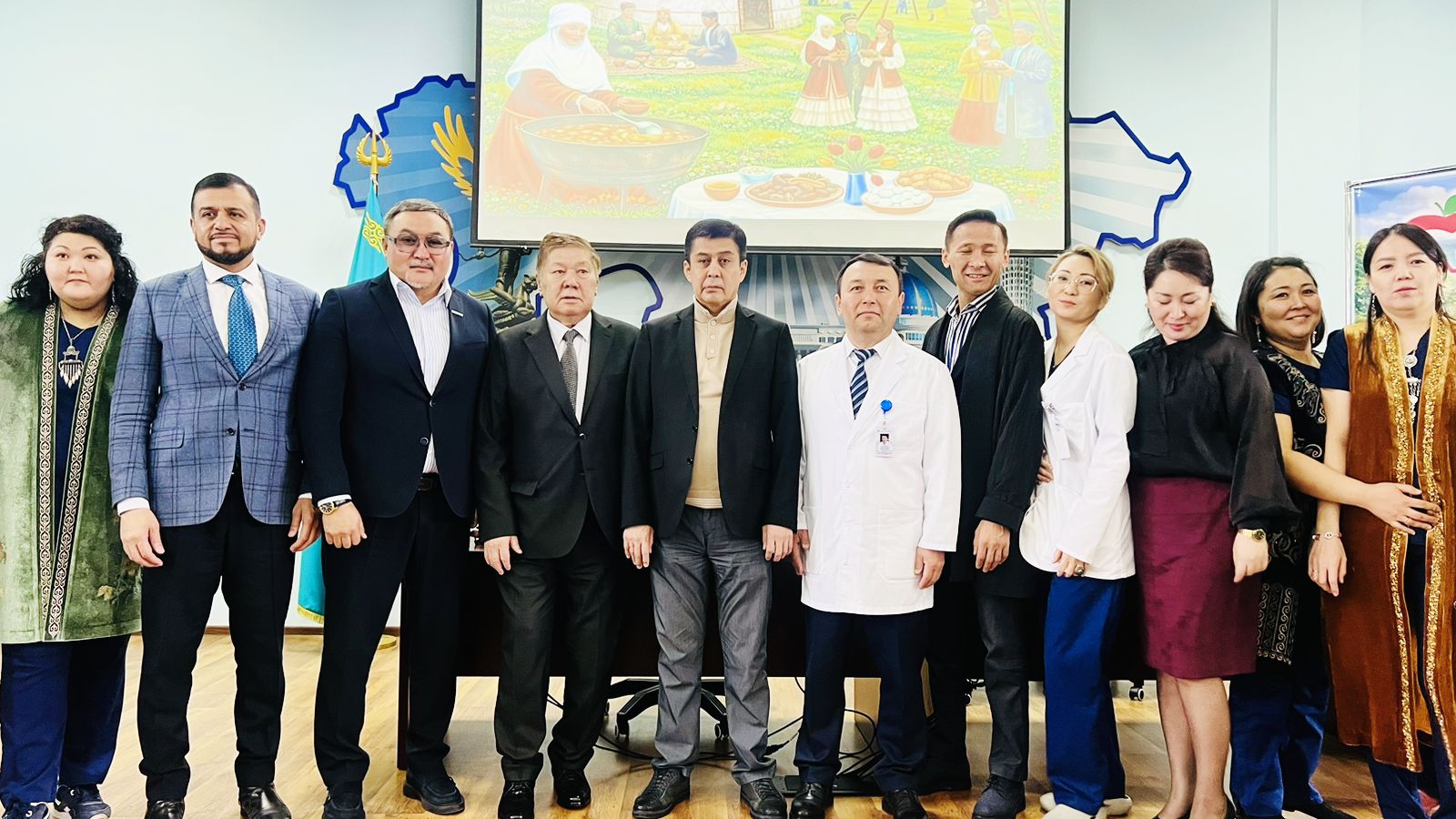 الماتىدا اق حالاتتى ابزال جاندارعا قۇرمەت كورسەتىلدى