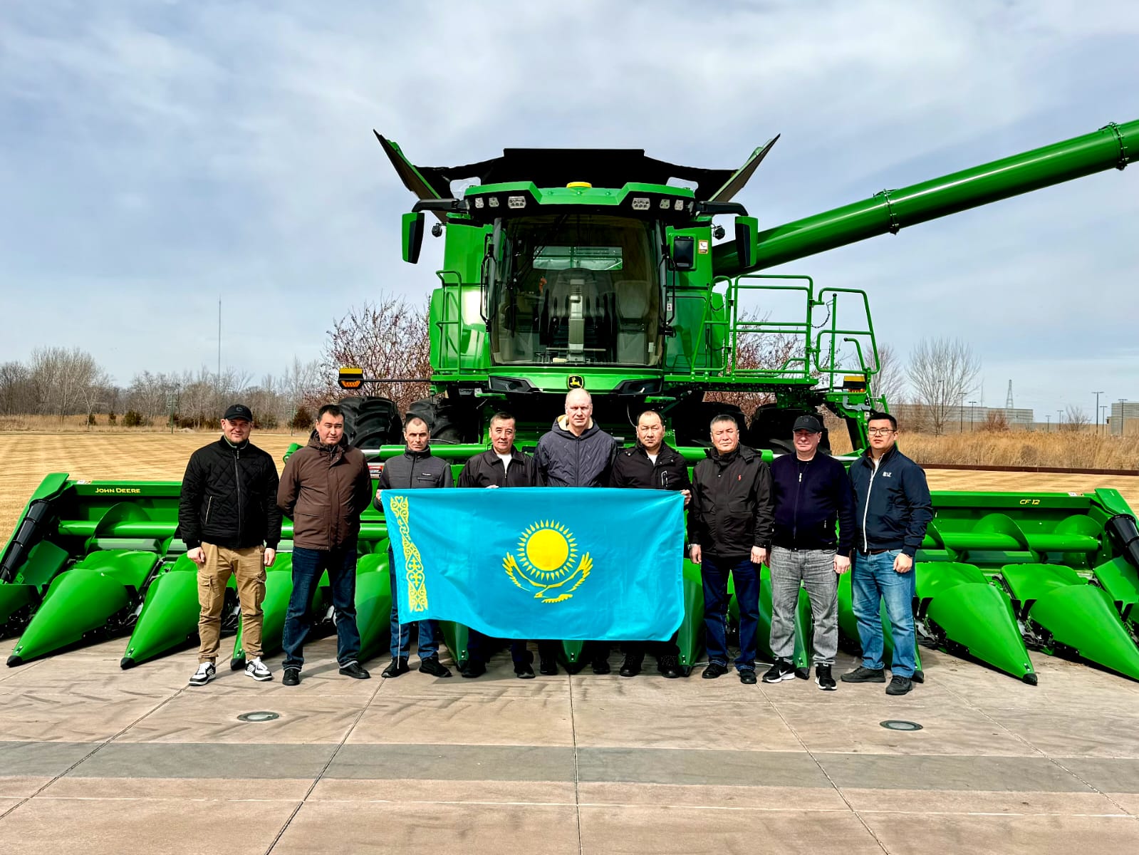 قوستانايدا جاسالعان قۋاتتى كومباين