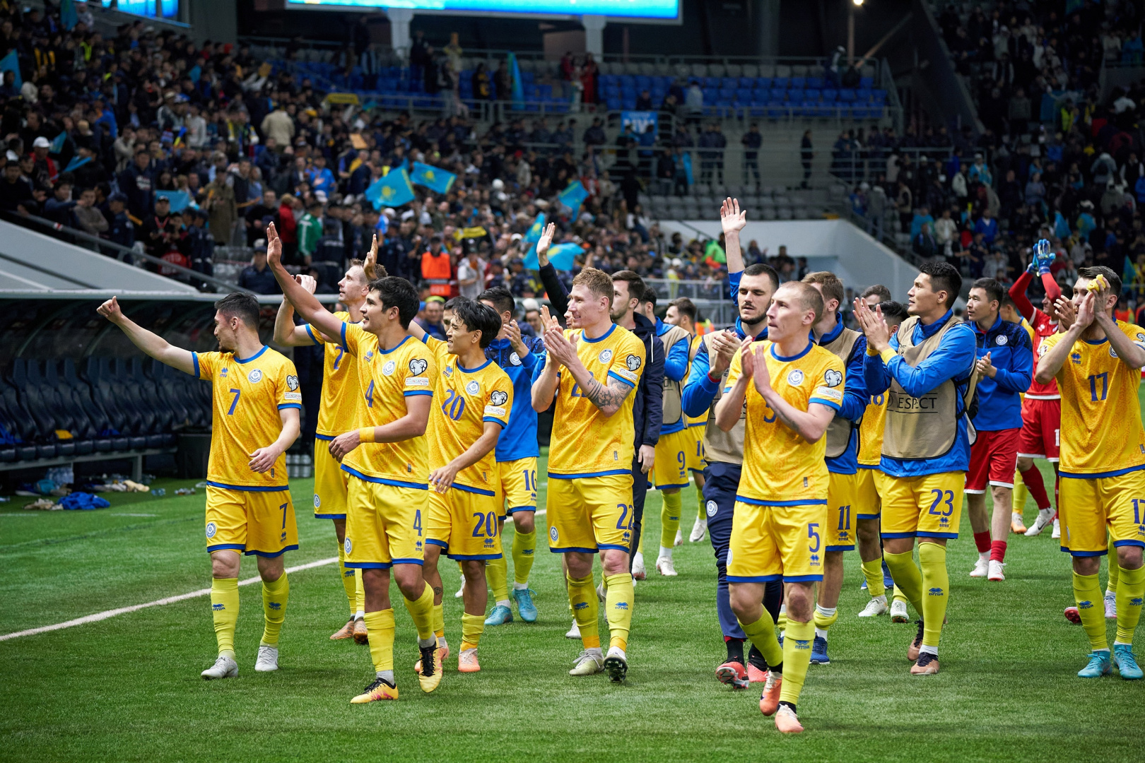 قازاقستان قۇراماسى فيفا رەيتينگىندە 110-ورىنعا كوتەرىلدى