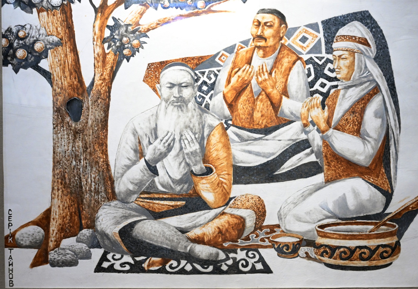 ۇلتتىق ورتالىق مۋزەيدە ايرىقشا سۋرەت كورمەسى اشىلدى