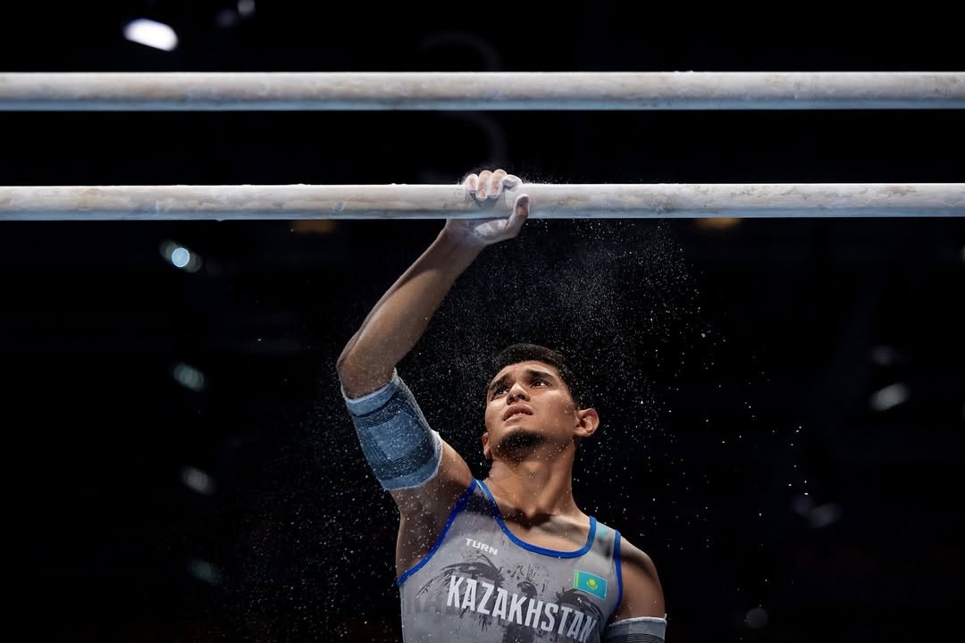 اسان ساليموۆ سپورتتىق گيمناستيكادان مىسىرداعى الەم كۋبوگى كەزەڭىندە كۇمىس مەدال جەڭىپ الدى