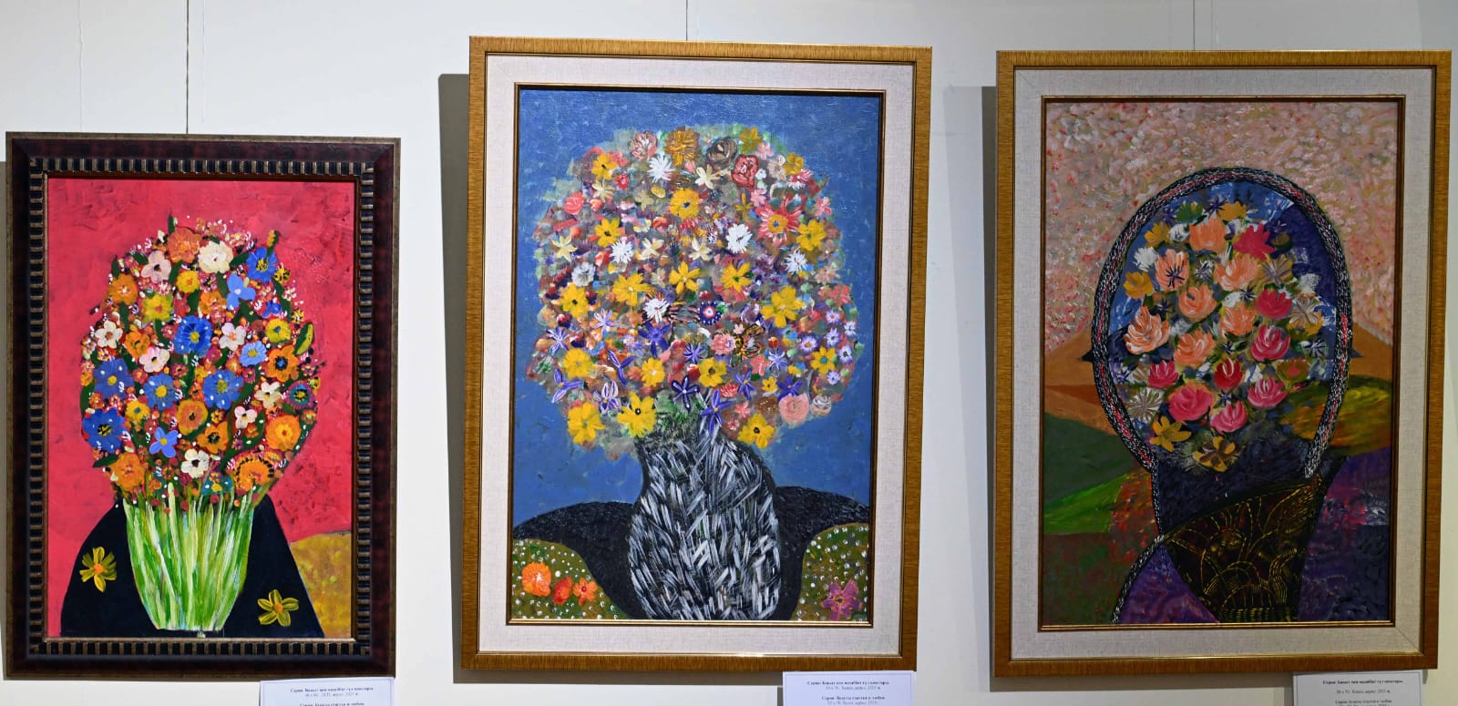 الماتىدا سۋرەتشى مادينا مۇحتاروۆانىڭ شىعارماشىلىق كورمەسى اشىلدى