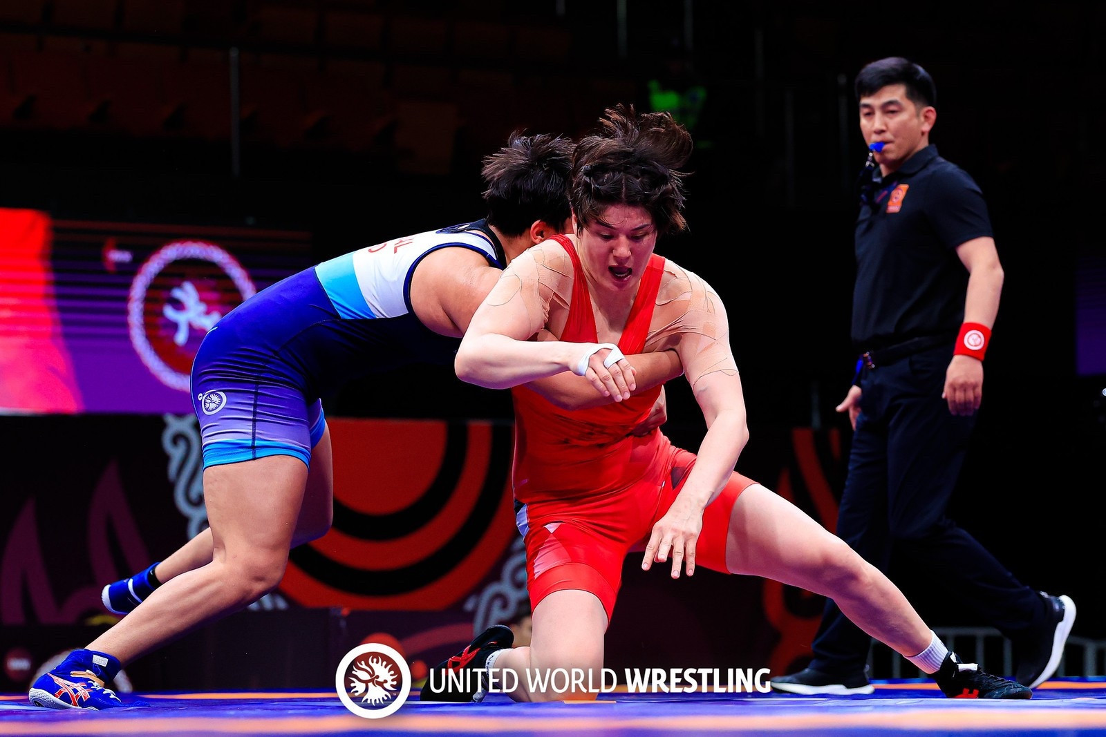 گۇلمارال ەركەباەۆا كۇرەستەن ازيا چەمپيوناتىندا قولا مەدال جەڭىپ الدى