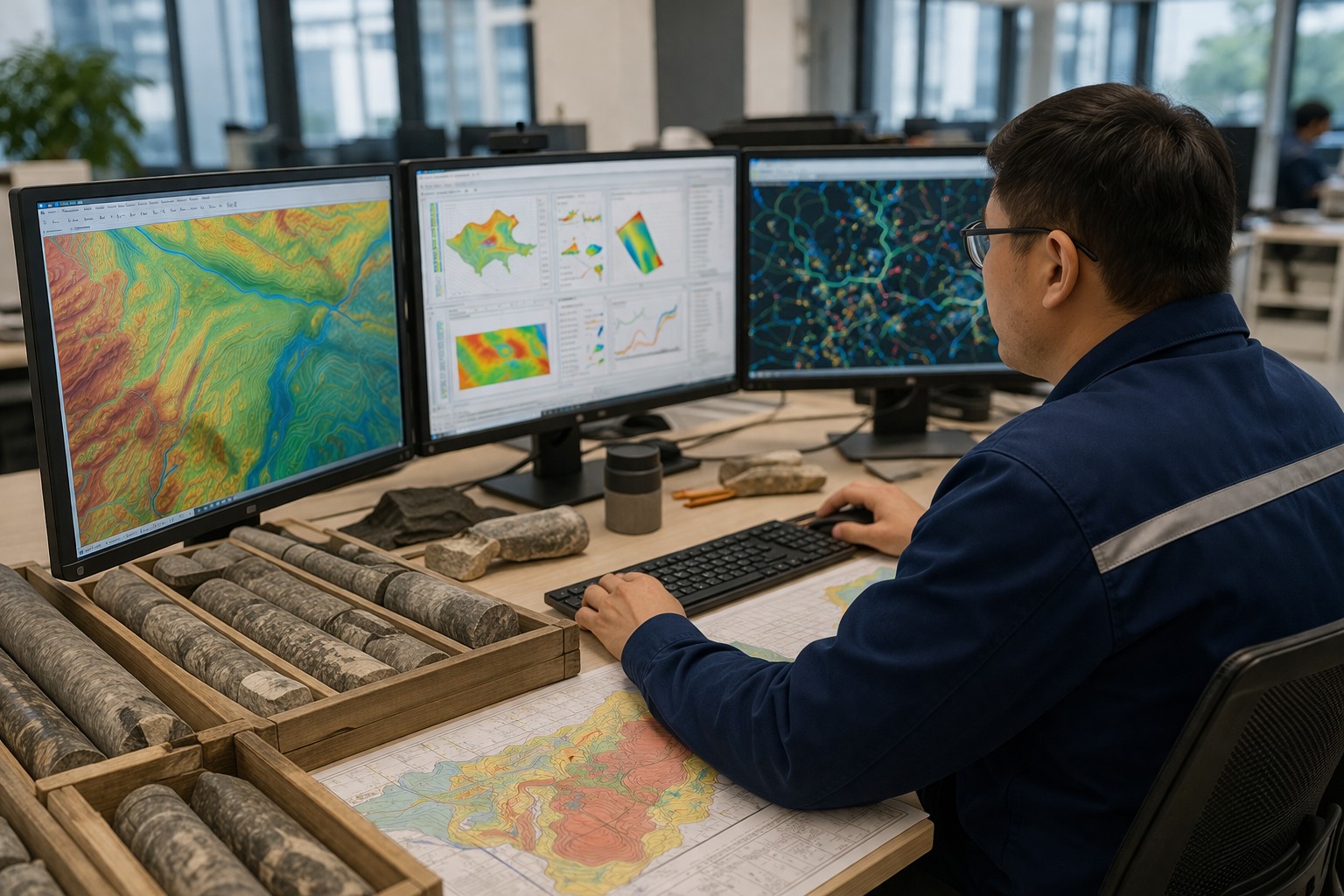 جەر قويناۋىن زەرتتەۋدەگى جي ۇلەسى