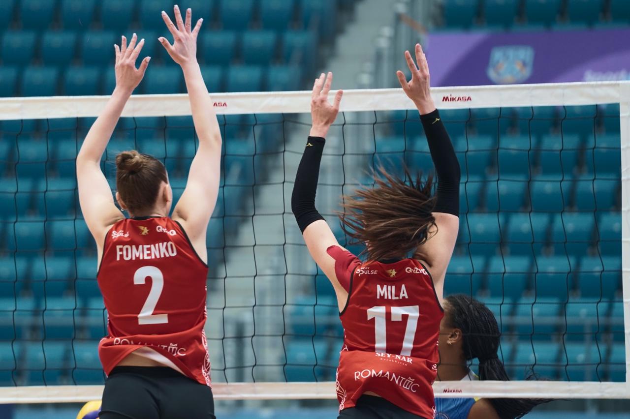 ۆولەيبولدان ايەلدەر كوماندالارى اراسىندا ەل چەمپيوناتىنىڭ شەشۋشى كەزەڭى ءوتتى