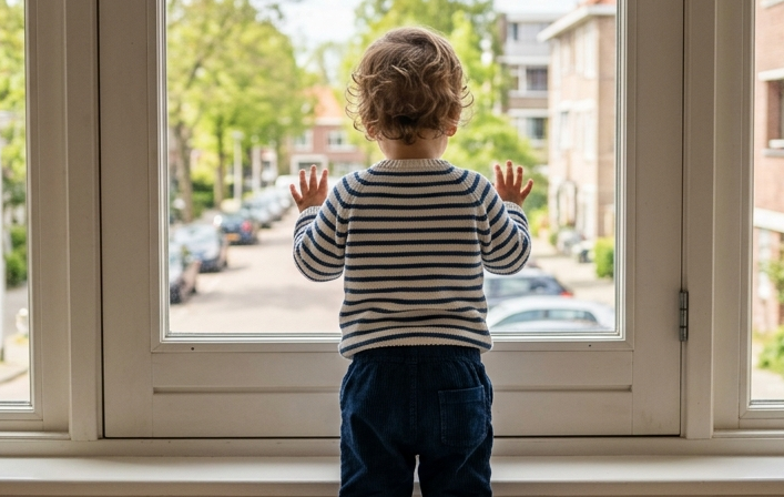 پەتروپاۆلدا 2 جاسار بالا تەرەزەدەن قۇلاپ كەتتى