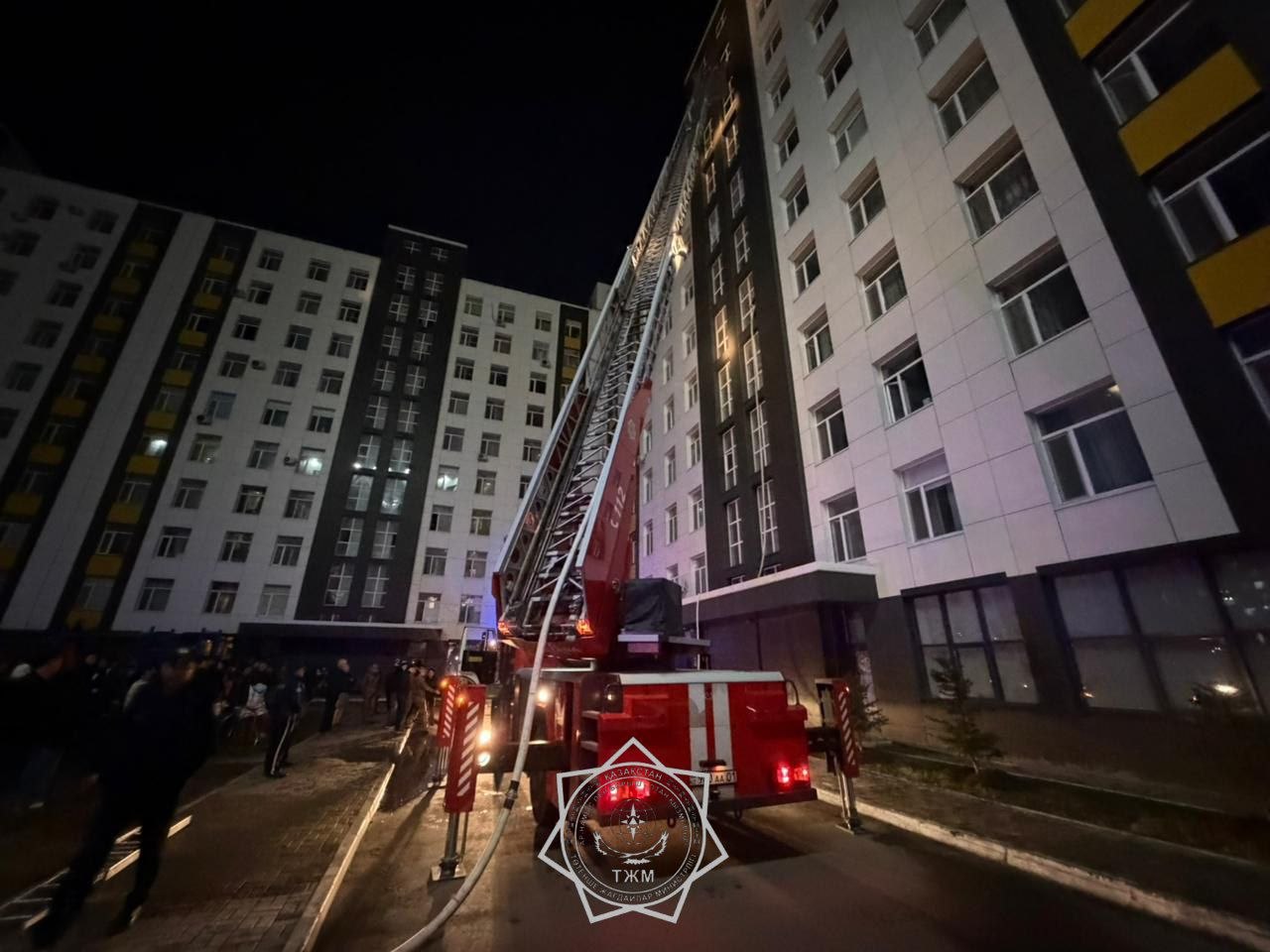 استانادا كوپقاباتتى ۇيدەن ءورت شىقتى: بالالار قۇتقارىلدى