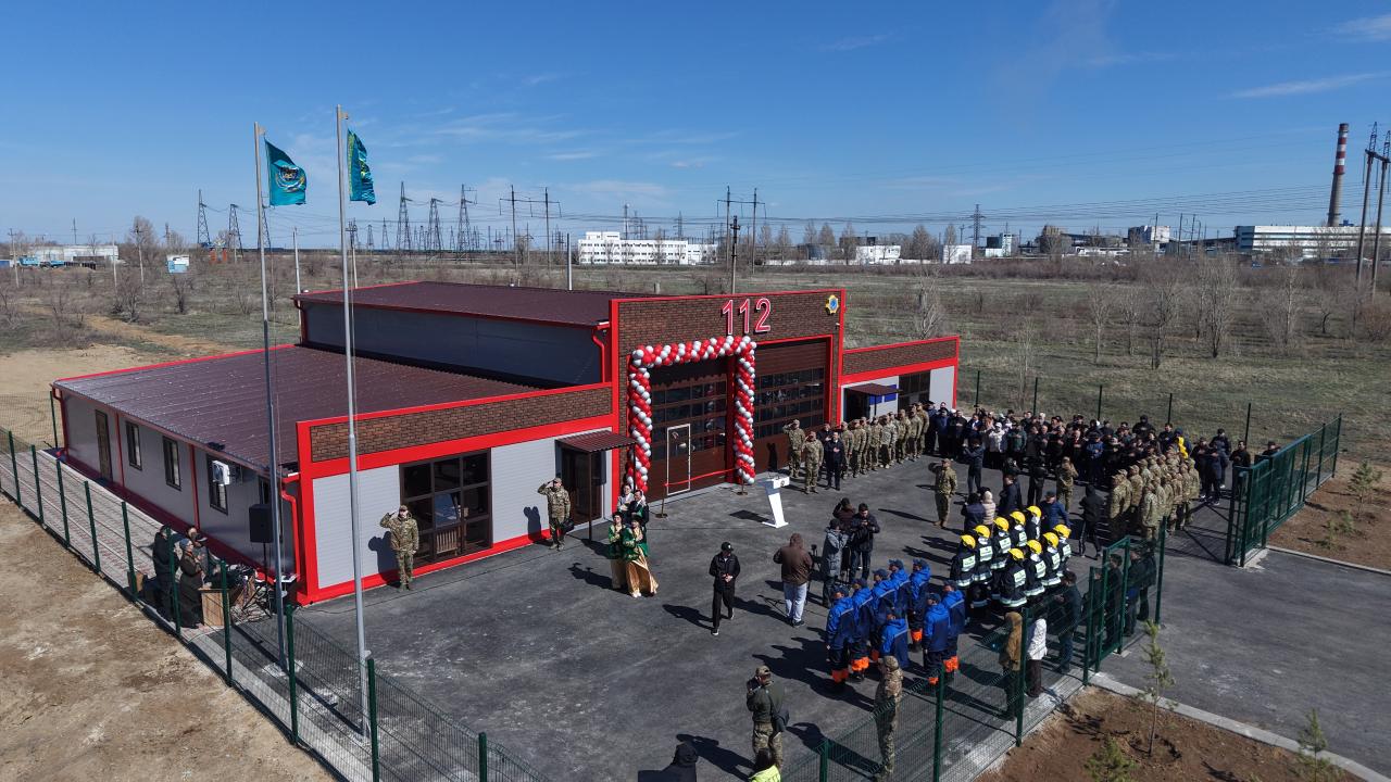 سولنەچنىي كەنتىندە جاڭا ءورت ءسوندىرۋ بەكەتى اشىلدى