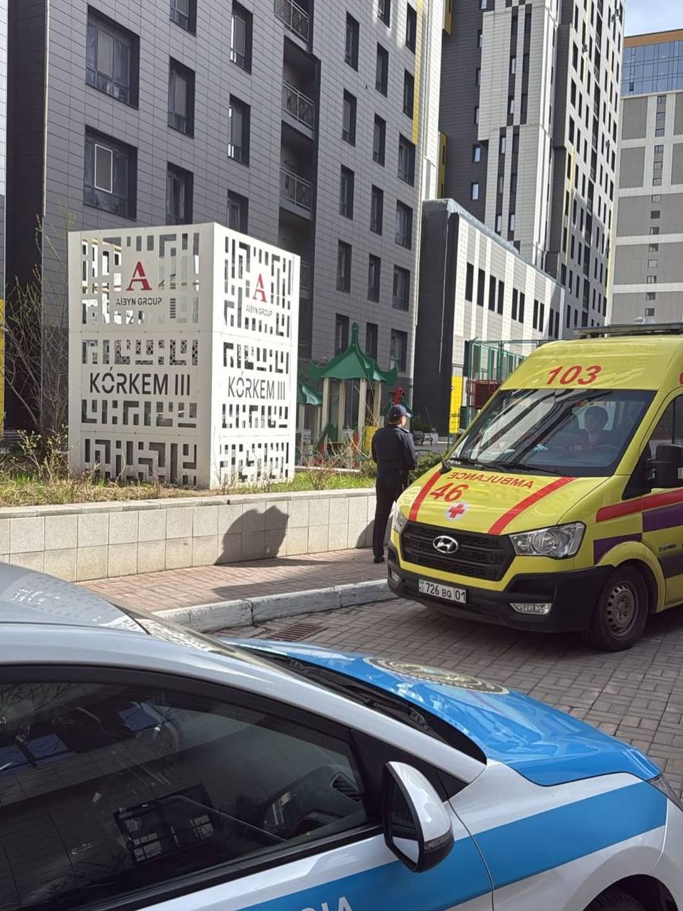 استانادا كوپقاباتتى ءۇيدىڭ شاتىرىنان سەكىرمەك بولعان ءجاسوسپىرىم قۇتقارىلدى