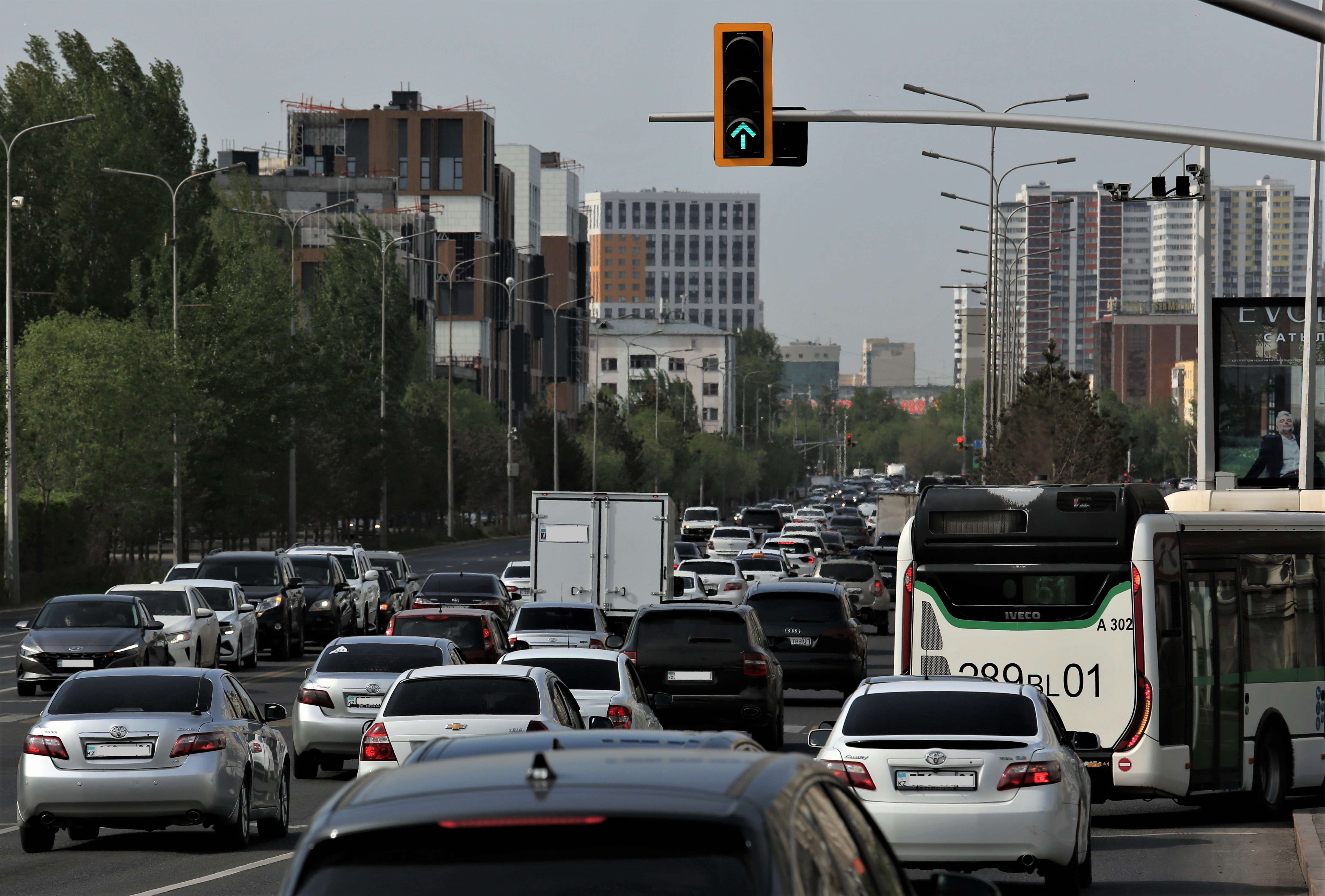 ەكولوگيالىق سامميتكە بايلانىستى استانادا قاي جولدار جابىلادى؟