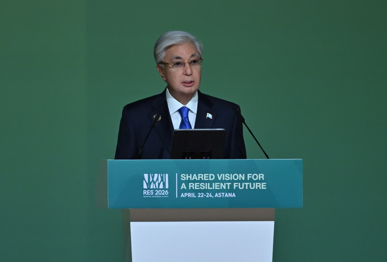 مەملەكەت باسشىسى وڭىرلىك ەكولوگيالىق ءسامميتتىڭ پلەنارلىق وتىرىسىندا ءسوز سويلەدى