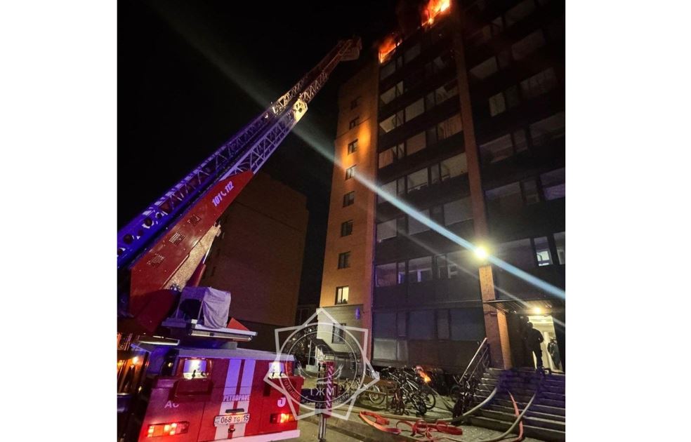 پەتروپاۆلدا تۇرعىن ءۇي ورتىنەن 100-دەن استام ادام ەۆاكۋاتسيالاندى