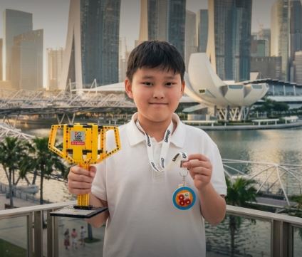 قازاقستاندىق وقۋشى سينگاپۋردا وتكەن روبوتوتەحنيكا چەمپيوناتىندا كۇمىس جۇلدە يەلەندى