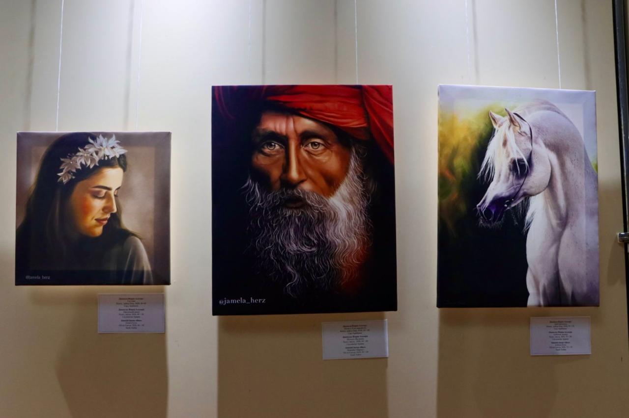 الماتىدا «ءبىر اسپان استىندا» حالىقارالىق زاماناۋي ونەر كورمەسى اشىلدى