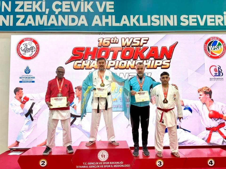 اتىراۋ وبلىسى اكىمىنىڭ ورىنباسارى كاراتەدەن الەم چەمپيونى اتاندى