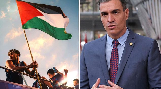 يسپانيا پرەمەر-ءمينيسترى پالەستينا تۋىمەن شىققان «بارسەلونا» ويىنشىسىن قولدادى
