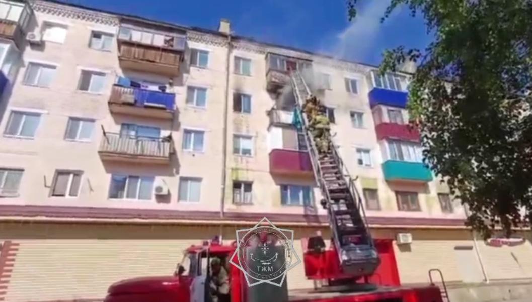 رۋدنىيدا كوپقاباتتى ۇيدەن شىققان ورتتەن ادامدار قۇتقارىلدى