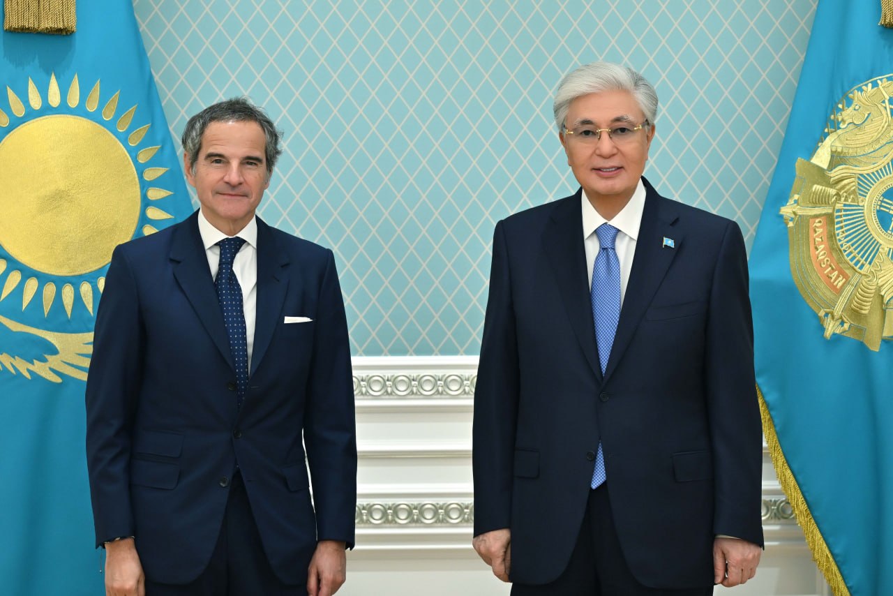 مەملەكەت باسشىسى ماگاتە باس ديرەكتورى رافاەل گروسسيدى قابىلدادى