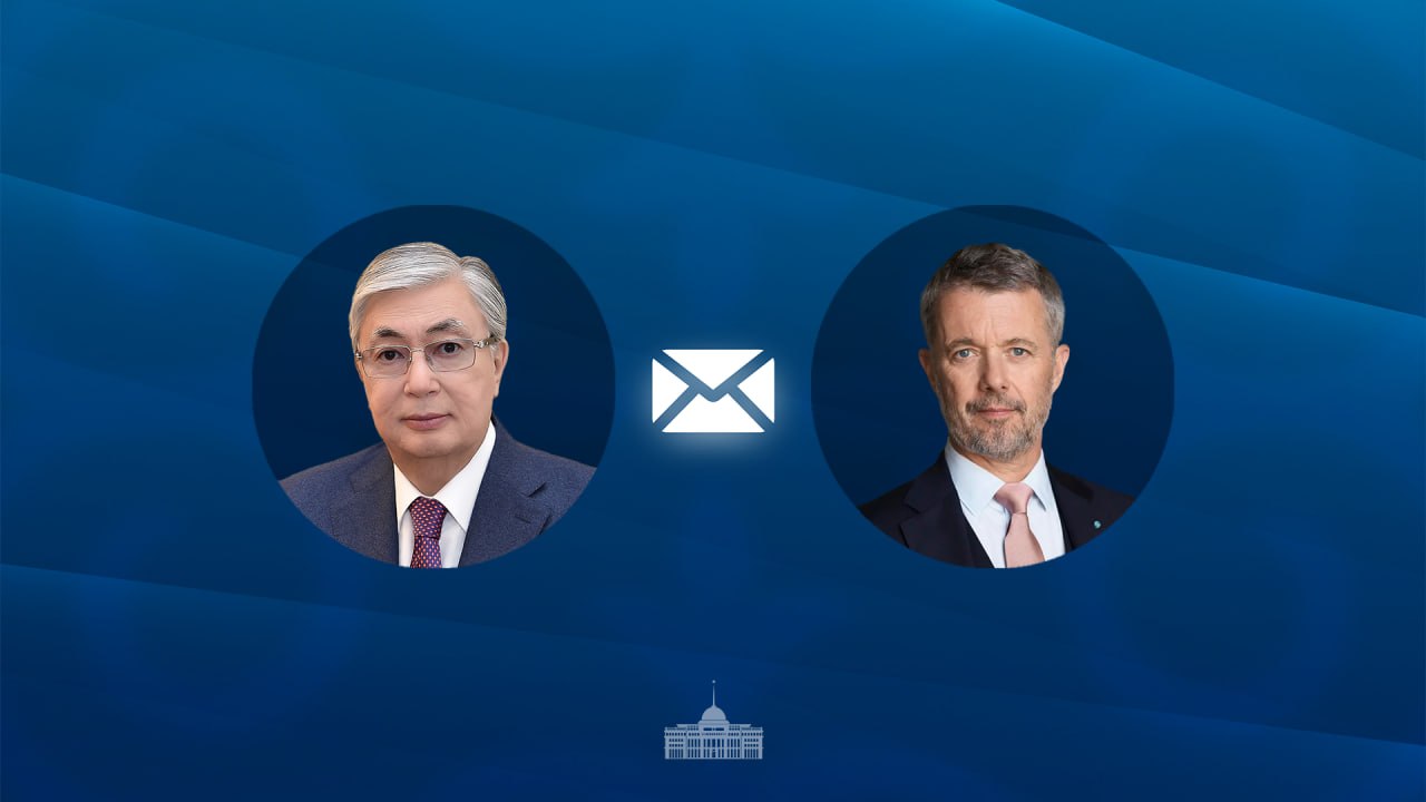 مەملەكەت باسشىسى دانيا حالقىن كونستيتۋتسيا كۇنىمەن قۇتتىقتادى