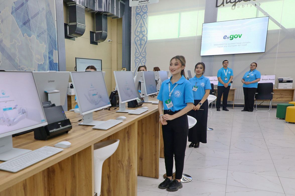  ۇلىتاۋ وبلىسىندا جاڭا تسيفرلىق «Smart Point» حقكو اشىلدى
