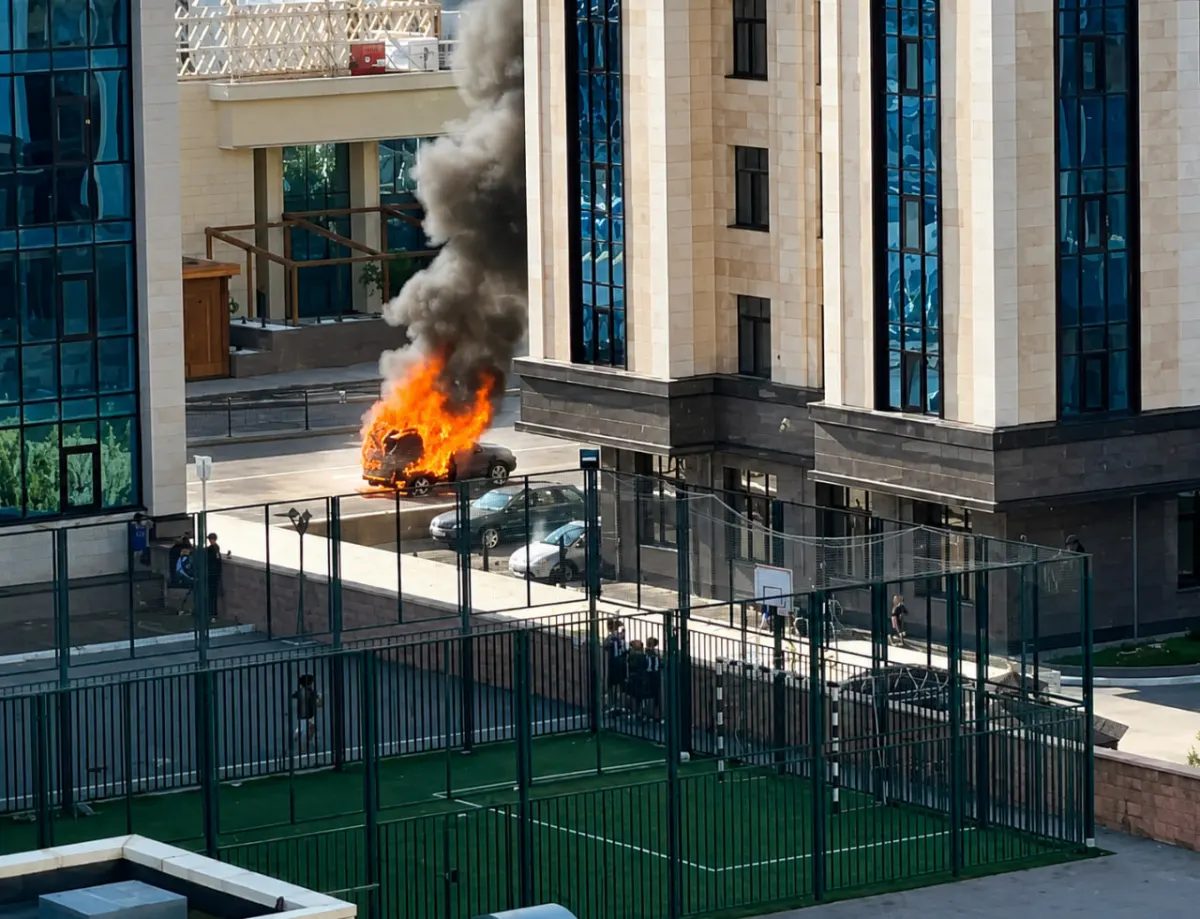 استانادا كولىك جارىلىسىنان زارداپ شەككەن ادام قايتىس بولدى